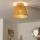 Brilagi - стильна накладна LED-люстра CERIA BOHO, 1×E27 (40 Вт), 230 В, Ø 28 см, коричневий/дуб