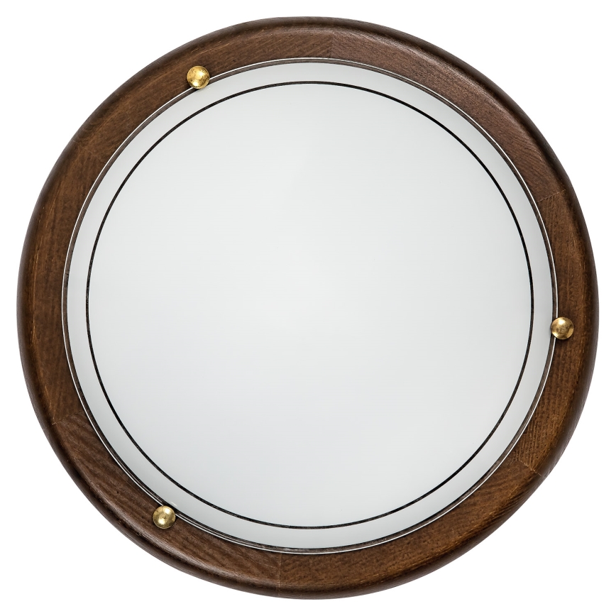 Brilagi - Стильний стельовий світильник ORBIS, 1xE27, 60 Вт, 230 В, діаметр 30 см, сосна