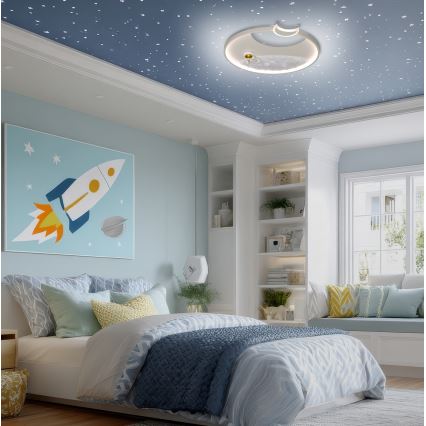 Brilagi - Светодиодный регулируемый потолочный светильник ASTRO LED/20W/230V 3000-6000K + дистанционное управление