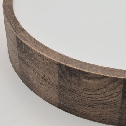 Brilagi - Светильник потолочный LED CARVALHO 1xE27/60W/230V дуб орех пр. 27 см