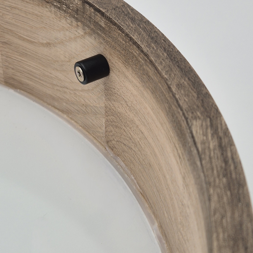 Brilagi - Светильник потолочный LED CARVALHO 1xE27/60W/230V дуб орех пр. 27 см