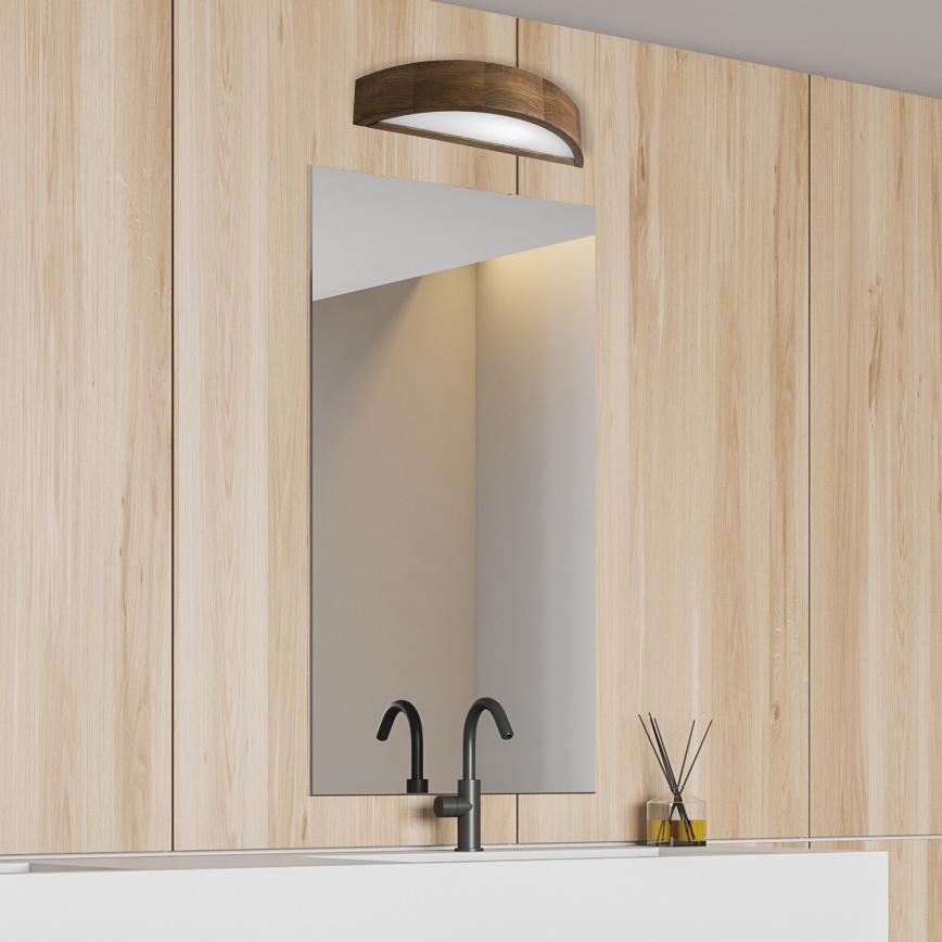 Brilagi - Светильник настенный LED CARVALHO 1xE27/60W/230V дуб орех