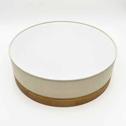 Brilagi - Светильник для потолка BELLADONNA LED/36W/230V диаметр 40 см кремовый/дуб