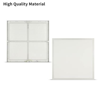 Brilagi - LED потолочный светильник для ванной FRAME, 50 Вт / 230 В, 3000/4000/6000 К, 60x60 см, IP44, серебристый