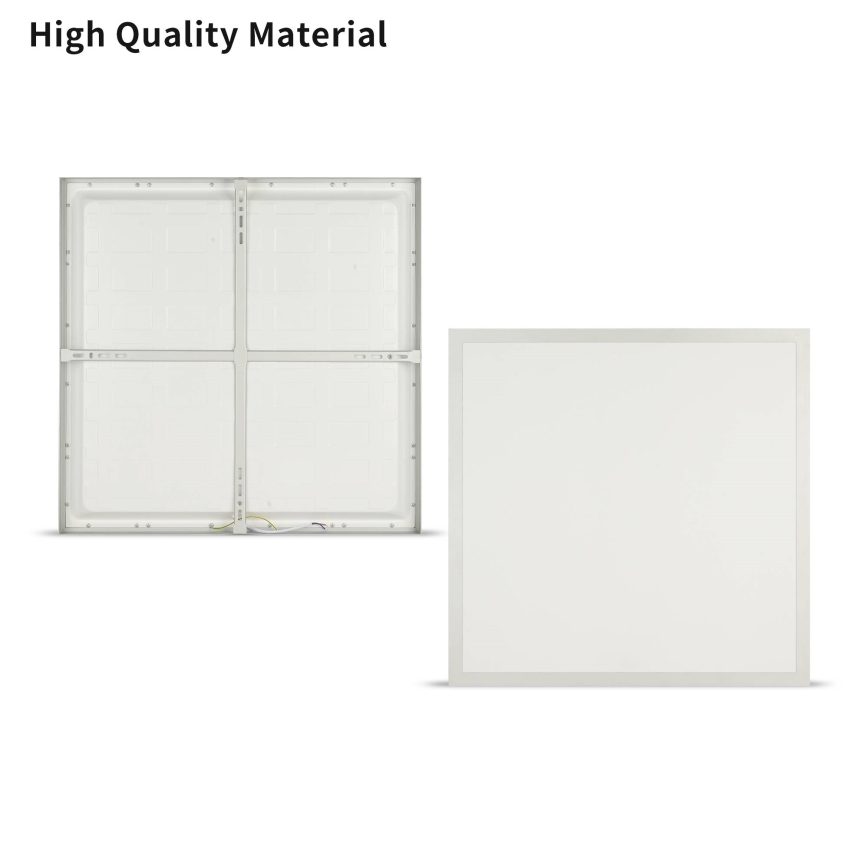 Brilagi - LED потолочный светильник для ванной FRAME, 50 Вт / 230 В, 3000/4000/6000 К, 60x60 см, IP44, серебристый