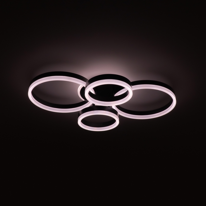 Brilagi - Светодиодный регулируемый потолочный светильник ORBITS LED/49W/230V 3000-6000K + дистанционное управление