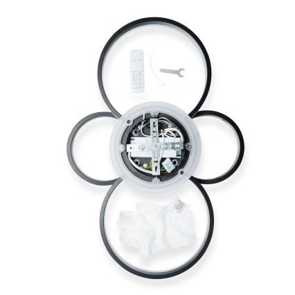 Brilagi - Светодиодный регулируемый потолочный светильник ORBITS LED/49W/230V 3000-6000K + дистанционное управление