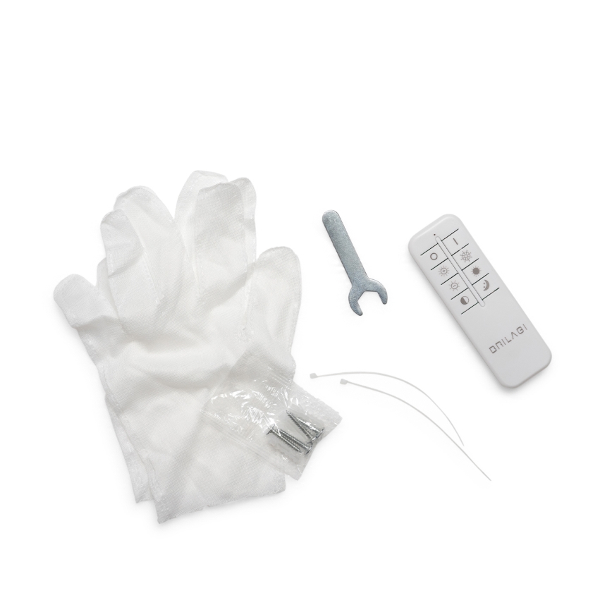 Brilagi - Светодиодный регулируемый потолочный светильник ORBITS LED/49W/230V 3000-6000K + дистанционное управление