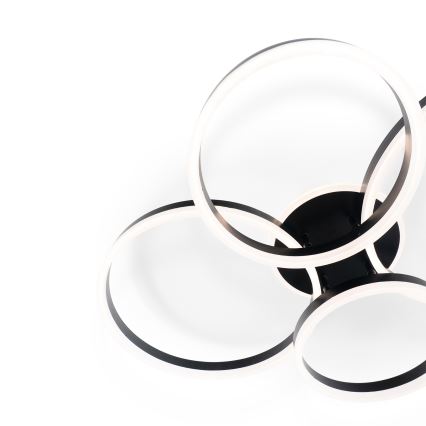 Brilagi - Светодиодный регулируемый потолочный светильник ORBITS LED/52W/230V 3000-6000K + дистанционное управление