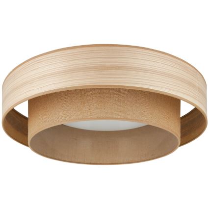 Brilagi - Светодиодный потолочный светильник MONTANA BOHO LED/26W/230V диаметр 60 см коричневый