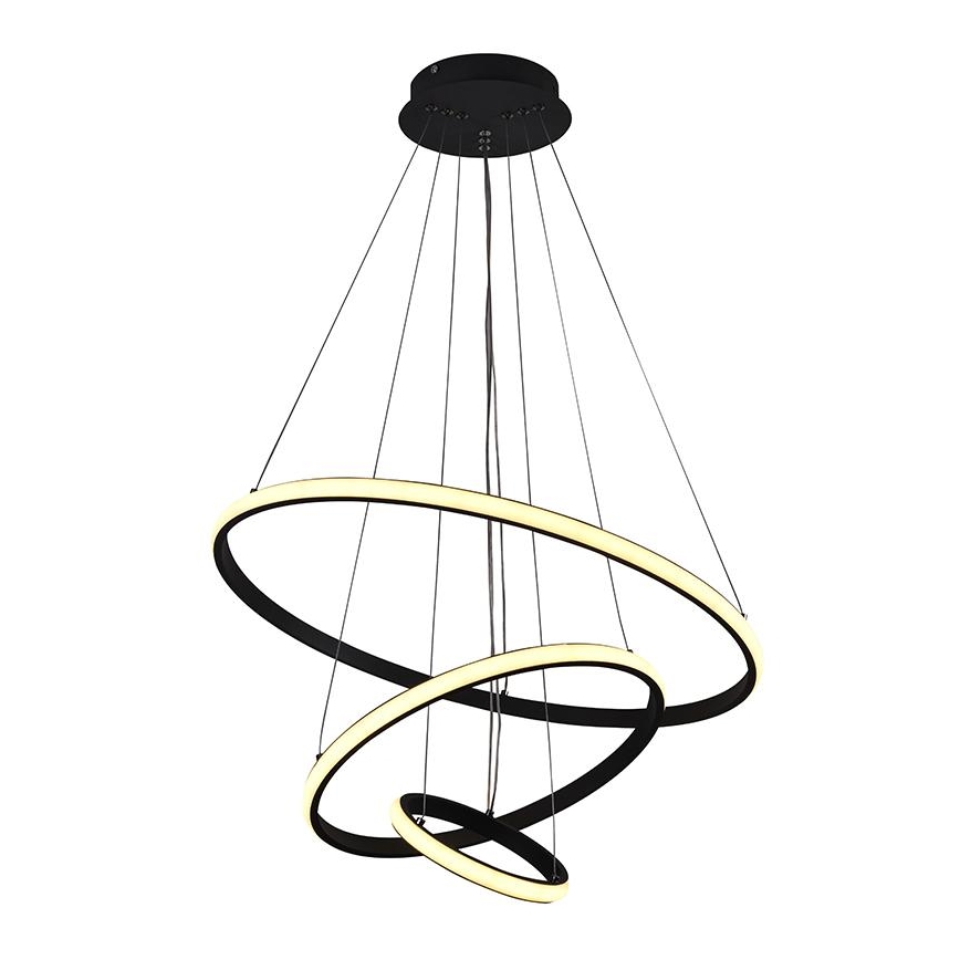 Brilagi - Диммируемая подвесная люстра на тросе CIRCLE LED/90W/230V 3000-6500K диаметр 60 см + пульт дистанционного управления