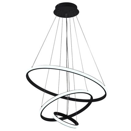 Brilagi - Диммируемая подвесная люстра на тросе CIRCLE LED/90W/230V 3000-6500K диаметр 60 см + пульт дистанционного управления