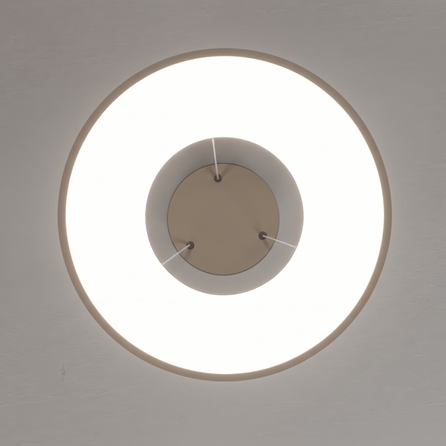 BRILAGI - Диммируемая LED-подвесная люстра на тросе FALCON II LED/67W/230V 3000-6500K Ø 40 см бежевая + пульт дистанционного управления