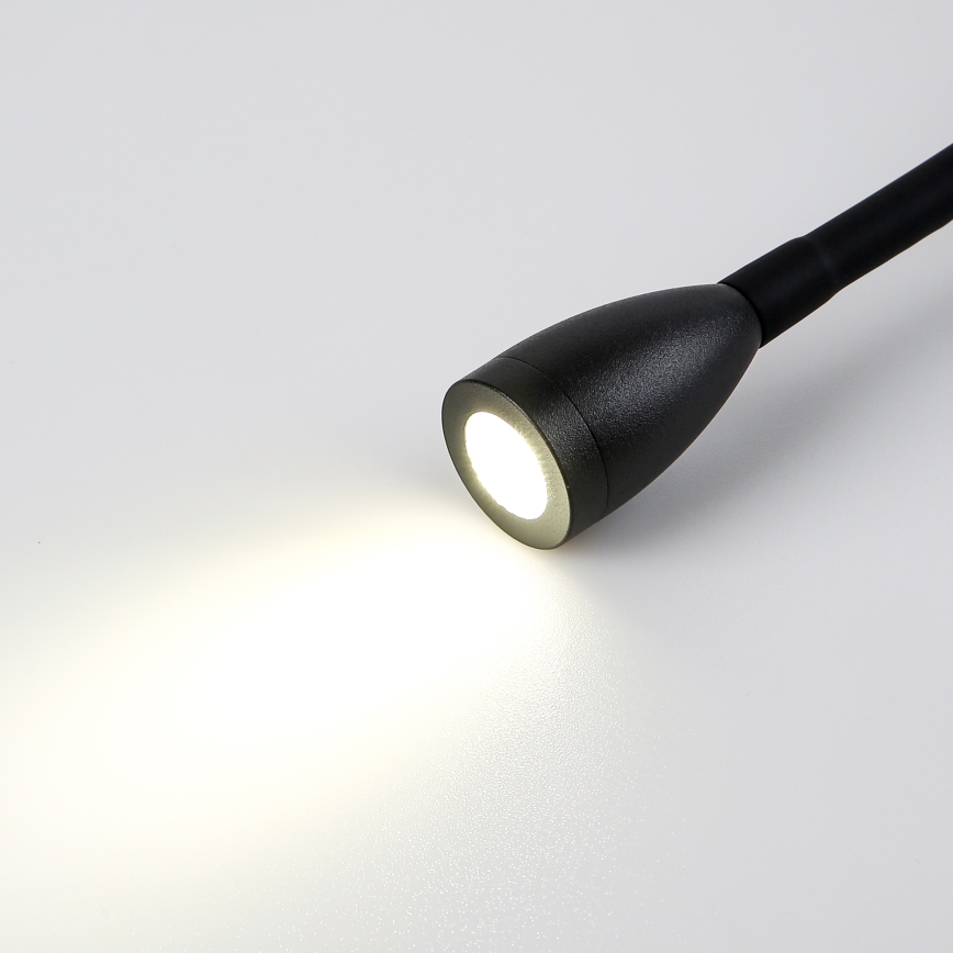 Brilagi - Светодиодная гибкая настенная лампа MAYA Double LED/4W/230V + LED/3W черный