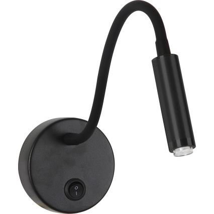 Brilagi - Светодиодная гибкая настенная лампа с регулированием яркости MAYA 1xG9/4W/230V черный 2700-6500K Wi-Fi Tuya