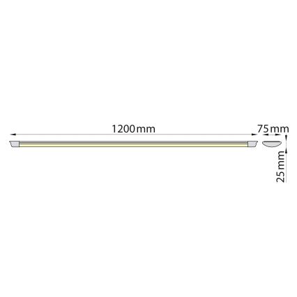 Brilagi - Светодиодная лампа для подсветки кухонной столешницы AVERO LED/32W/230V 120 см