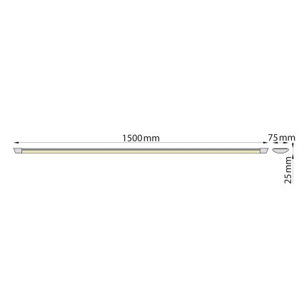 Brilagi - Светодиодная лампа для подсветки кухонной столешницы AVERO LED/45W/230V 150 см