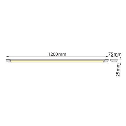 Brilagi - Светодиодная лампа для подсветки кухонной столешницы LUMA LED/32W/230V 120 см