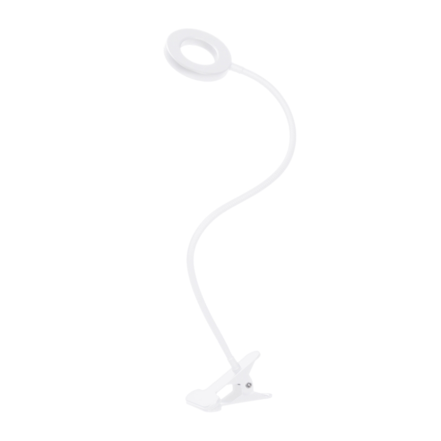 Brilagi - Светодиодная лампа с зажимом и регулированием яркости ORBELA LED/8W/230V 3000/4000/5000K белый