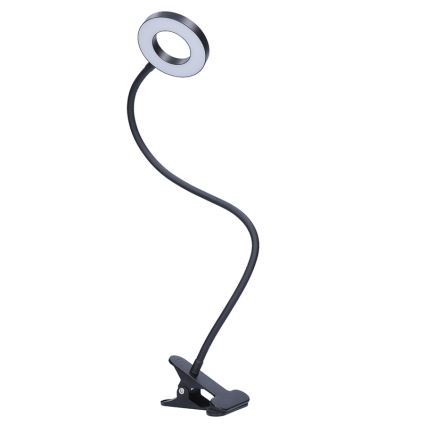 Brilagi - Светодиодная лампа с зажимом и регулированием яркости ORBELA LED/8W/230V 3000/4000/5000K черный