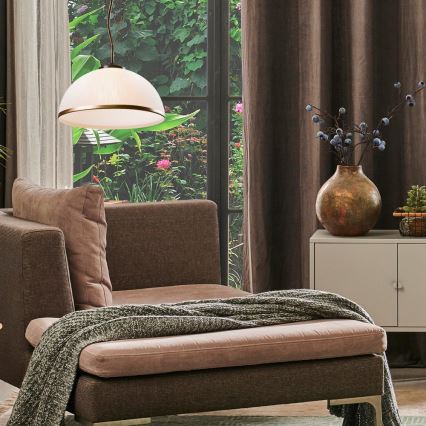 Brilagi - Светодиодная люстра на штанге ANTICO 1xE27/60W/230V бронзовая патина