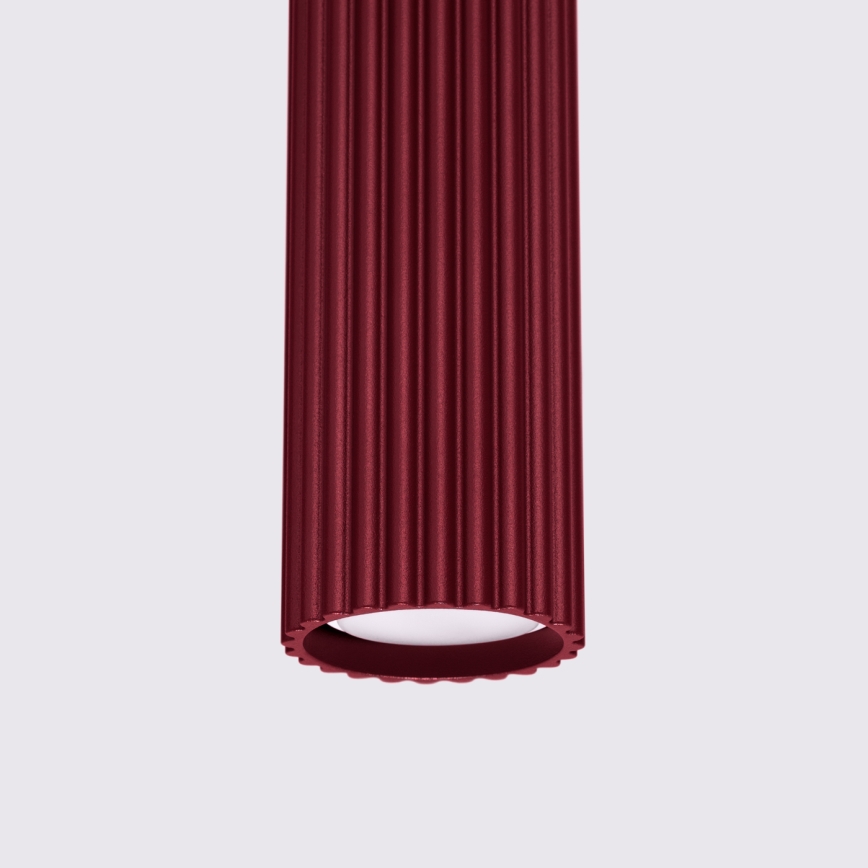 Brilagi - Светодиодная люстра на тросе CRESTO 1xGU10/10W/230V бордовая