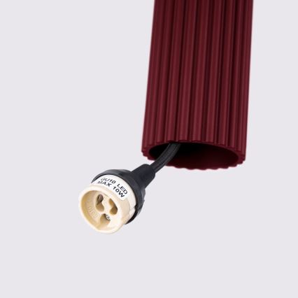 Brilagi - Светодиодная люстра на тросе CRESTO 1xGU10/10W/230V бордовая
