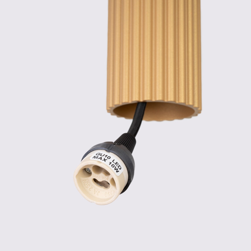 Brilagi - светодиодная люстра на тросе CRESTO 1xGU10/10W/230V золотая