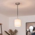 Brilagi - светодиодная люстра на тросе NUBILA 1xE27/60W/230V диам. 14 см черная/кремовая
