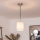 Brilagi - светодиодная люстра на тросе NUBILA 1xE27/60W/230V диам. 14 см черная/кремовая