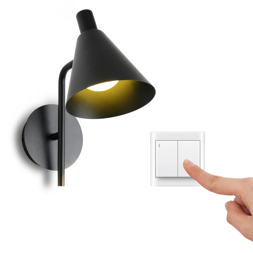 Brilagi - Светодиодная настенная лампа LUCERA LED/3W/230V черный