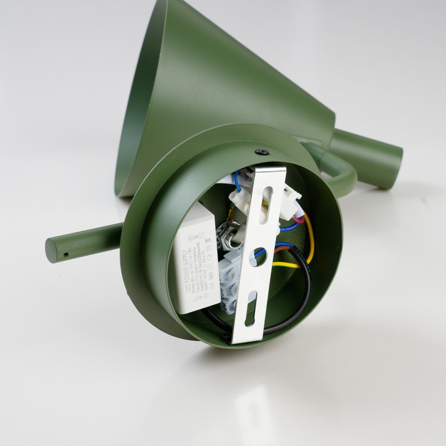 Brilagi - Светодиодная настенная лампа LUCERA LED/3W/230V зеленый