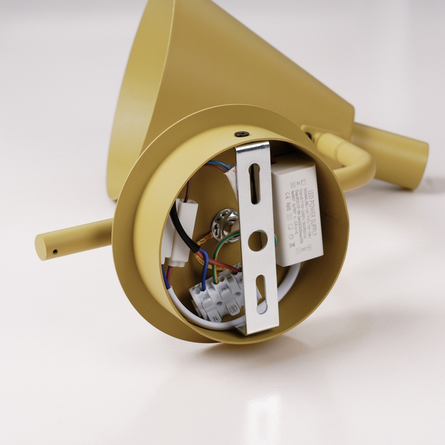 Brilagi - Светодиодная настенная лампа LUCERA LED/3W/230V желтый