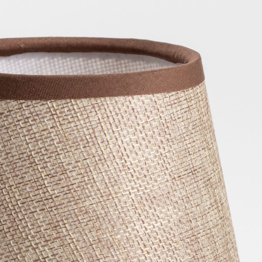 Brilagi - Светодиодная гибкая настенная лампа NUBILA 1xE27/25W/230V + LED/3W черный/коричневый