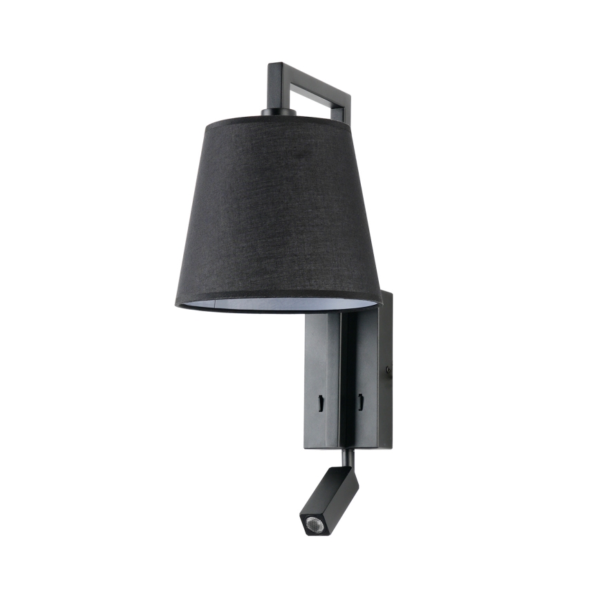 Brilagi - Светодиодная настенная лампа RAYA 1xE14/40W/230V + LED/3W черный