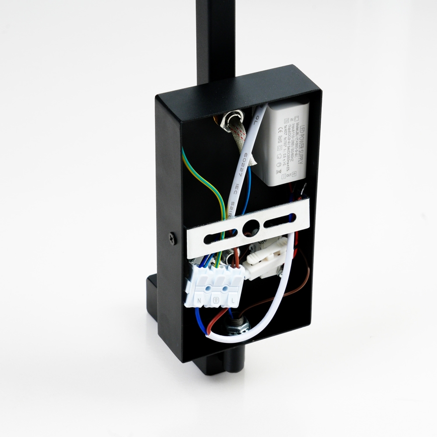 Brilagi - Светодиодная настенная лампа RAYA 1xE14/40W/230V + LED/3W черный