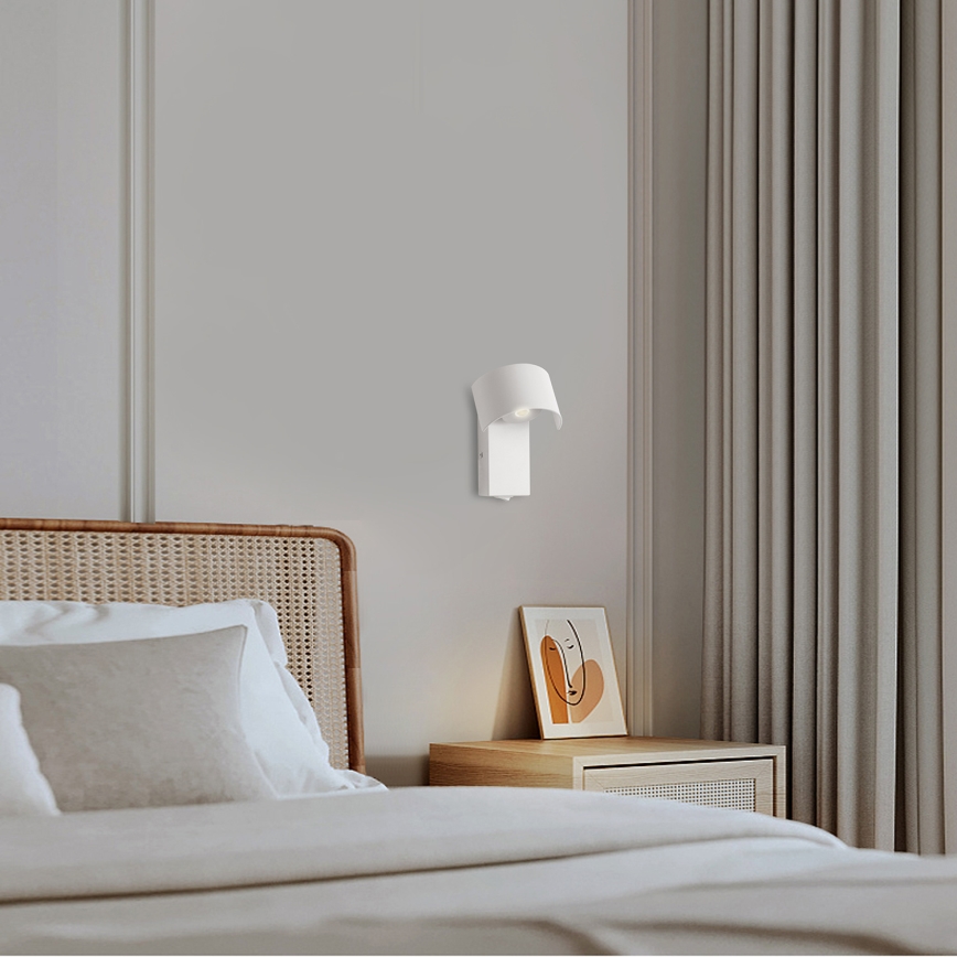 Brilagi - Светодиодная настенная лампа VASTO LED/3W/230V белый