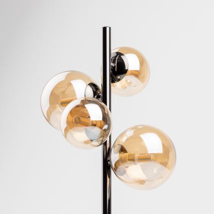 Brilagi - Светодиодная настольная лампа MILLA 4xG9/3W/230V блестящий хром/золотистый