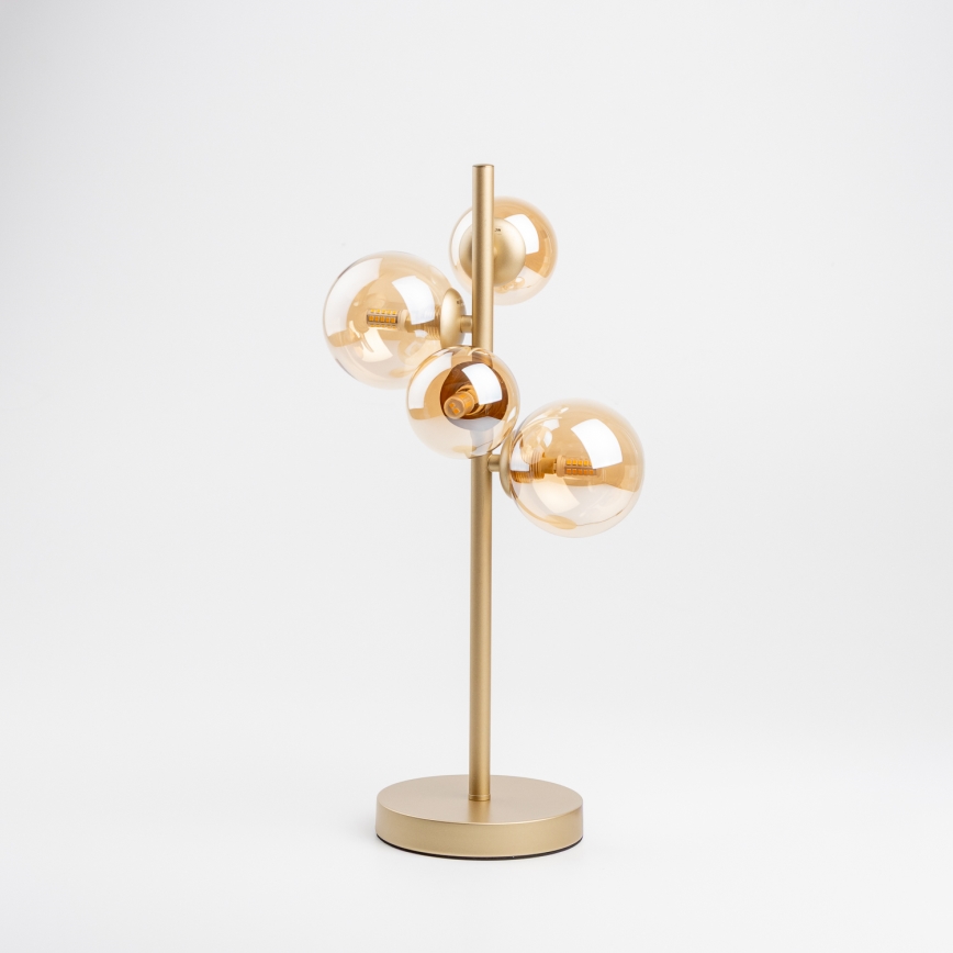 Brilagi - Светодиодная настольная лампа MILLA 4xG9/3W/230V золотистый