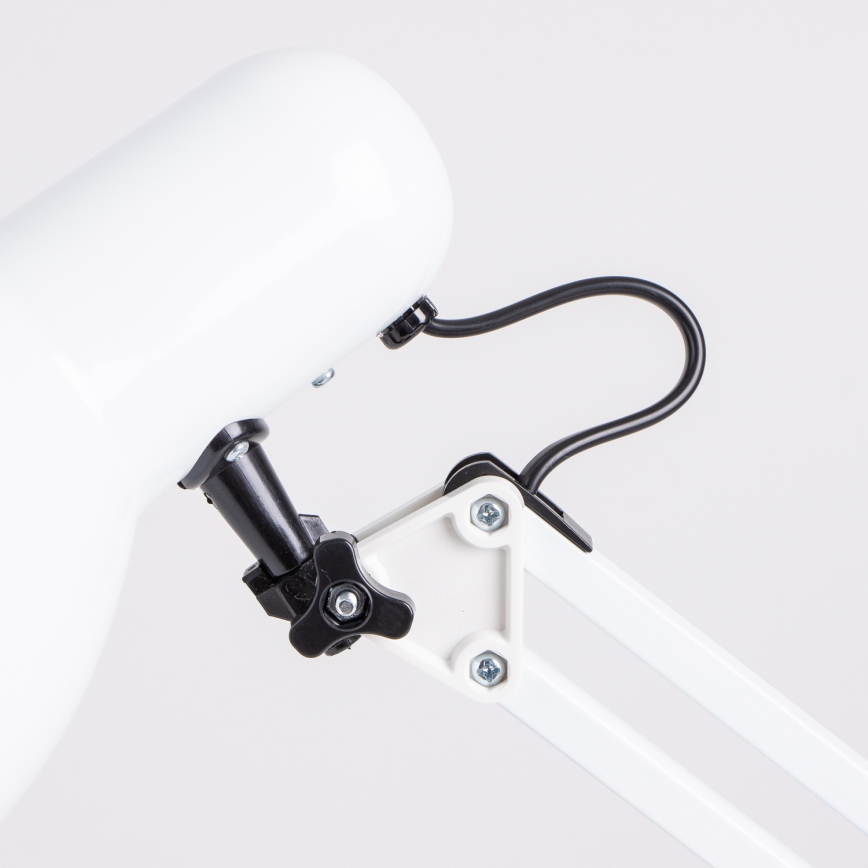 Brilagi - Светодиодная настольная лампа ROMERO 1xE27/10W/230V белая