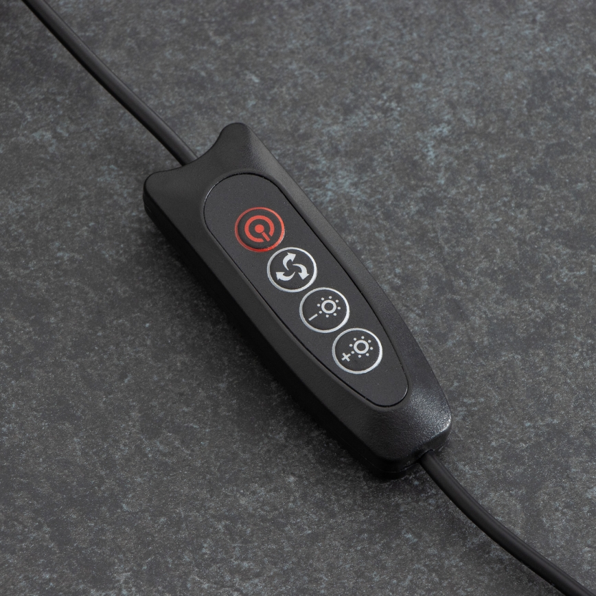 BRILAGI - Светодиодная гибкая настольная лампа с регулированием яркости VARIO LED/15W/230V 3000-6000K черный