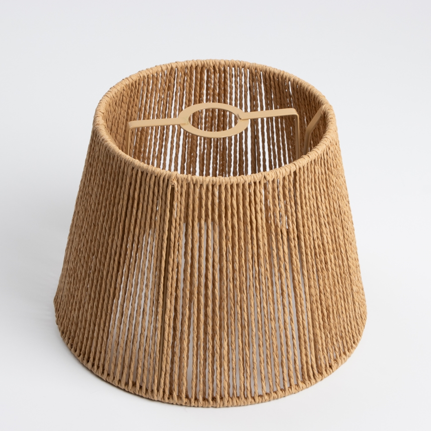 Brilagi - Светодиодная накладная люстра CERIA BOHO 1xE27/40W/230V диам. 28 см, коричневая