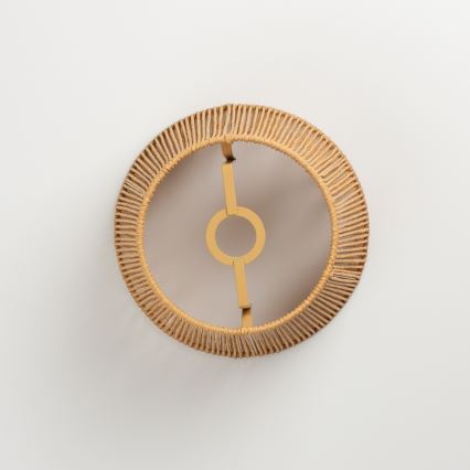 Brilagi - Светодиодная накладная люстра CERIA BOHO 1xE27/40W/230V диам. 28 см, коричневая