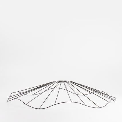 Brilagi - светодиодная накладная люстра CERIA WIRE 1xE27/40W/230V диам. 80 см чёрный/дуб