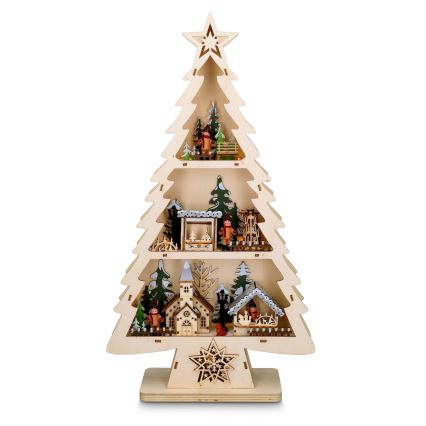 Brilagi - светодиодная новогодняя декорация (ёлка), питание от 3xAA