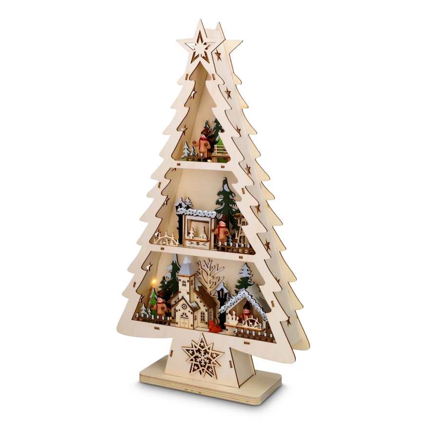 Brilagi - светодиодная новогодняя декорация (ёлка), питание от 3xAA