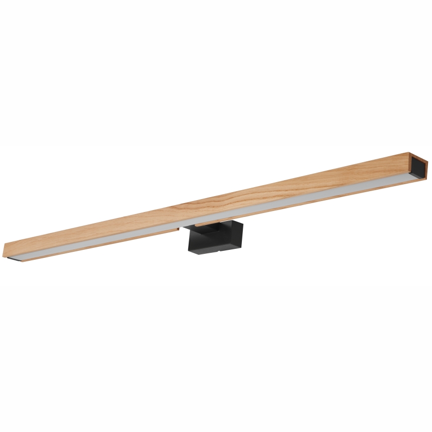 Brilagi - Светодиодная подсветка для зеркала в ванной комнате WOODY MIRROR LED/15W/230V 90 см IP44 дуб/черный