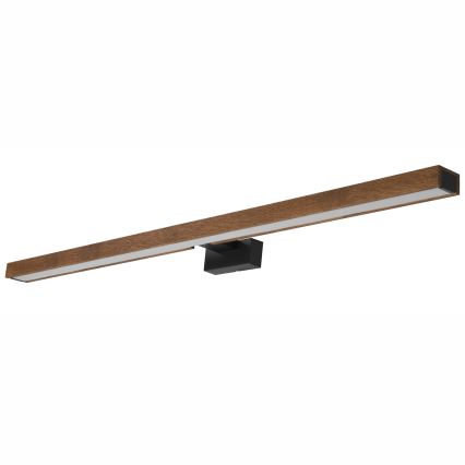 Brilagi - Светодиодная подсветка для зеркала в ванной комнате WOODY MIRROR LED/15W/230V 90 см IP44 дуб вишня/черный