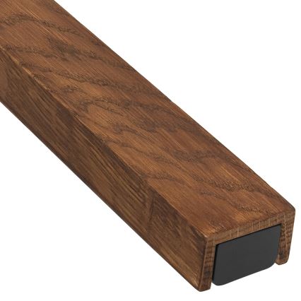 Brilagi - Светодиодная подсветка для зеркала в ванной комнате WOODY MIRROR LED/15W/230V 90 см IP44 дуб вишня/черный