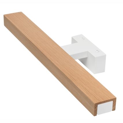 Brilagi - Светодиодная подсветка для зеркала в ванной комнате WOODY MIRROR LED/8W/230V 40 см IP44 дуб/белый